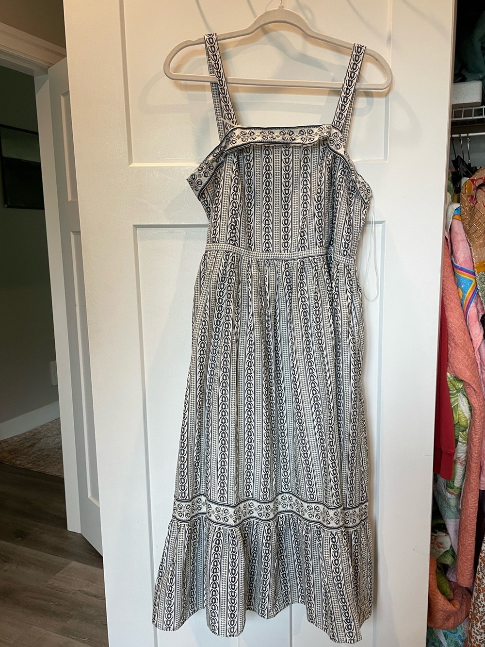 NWT max studio cottage chore cotton dress XL